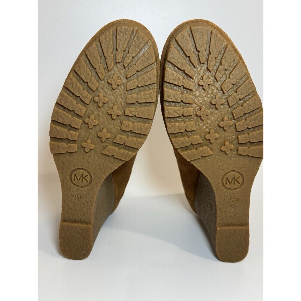 Michael Michael Kors Rory Loafer Wedge Heels Walnut Womens  SIZE 91/2 - Picture 11 of 14